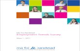 Indicus Ma Foi Randstad Employment Trends Survey - Wave 1 - 2011