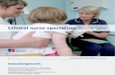 Clinical Nurse Specialists Stoma Care