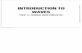 13 Intro to Waves