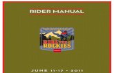 2011 RTR Rider Manual