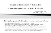 Employees’ State Insurance Act,1948