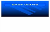 Policy analysis 3