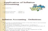Application of Inflation Accounting