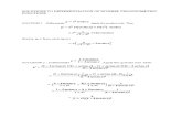 Solutions to Differentiation of Inverse Trigonometric Functions