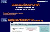 BOF 2011: Procurement of Goods and Works - Jeff Taylor