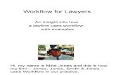 Workflow for Lawyers - Burgess matters