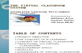 THE VIRTUAL CLASSROOM SYSTEM