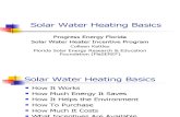 Solar Water Heating Basics