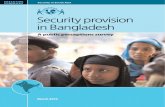 Security Provision in Bangladesh Exec Sum English