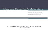 Windows Security Architecture