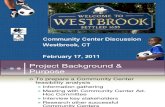 Westbrook Community Center Feasibility Final[1]