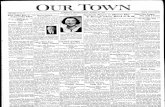 Our Town March 27, 1936