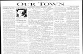 Our Town June 26, 1936