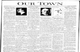Our Town October 29, 1937