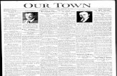 Our Town January 29, 1937