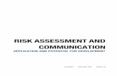 Risk Assessment and Communication Application and Potential for Development