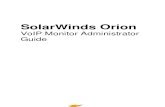 Solar Winds VOIP Admin guide