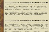 Why Coops Fail