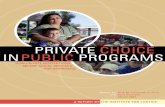 Private Choice in Public Programs: How Private Institutions Secure Social Services for Georgians