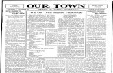 Our Town October 7, 1915