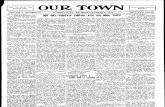 Our Town August 5, 1915