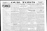 Our Town September 14, 1916
