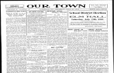Our Town July 13, 1916