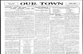 Our Town January 13, 1916