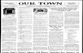 Our Town December 28, 1918