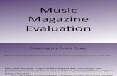 Music Magazine Evaluation - AS Media