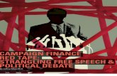 Campaign Finance Red Tape: Strangling Free Speech & Political Debate