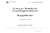 Cisco Switch Config v2.0