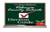 2011 Valencia County Schools Election Guide