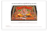16605760 SanatsujAtIyam Based on the BhAshya of SrI Sankara BhagavatpAda