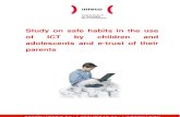 Executive Summary of Study on Safe Habits in the Use of Ict by Children and Adolescents and Etrust of Their Parents