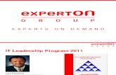 Experton - IT Leadership Program 2011 ME
