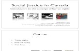 PS 2B03/WS 2A03/LS 2W03 (2010/11) Lecture 3: Human Rights & Social Justice in Canada