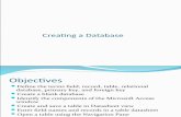 1. Creating a Database