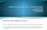Methods of Pricing Final