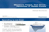 Measure Twice, Cut Once – IT Cost Optimization with Asset Management-09-09-09