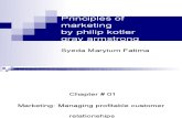 Principles of Marketing Chap 1
