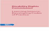 The DRCs Codes of Practice