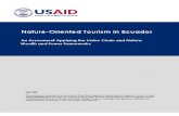 Ecuador Nature Oriented Tourism FRAME AMAP Assessment[1]