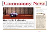 January 2011 Community News