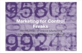 Online Marketing - Guide For Control Freaks
