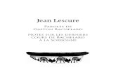 Lescure Jean, Paroles de Bachelard