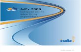 AdEx 2009 - European online advertising expenditure