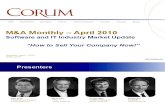 "How to Sell Your Company Now!"  - April 2010 M&A Monthly Special Presentation