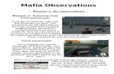 Mafia Observations