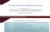 Consumer Behaviour 1a Introduction AD121010 1